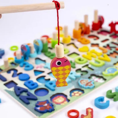 Jouets mathématiques Montessori en bois pour enfants Paradis Rigolo