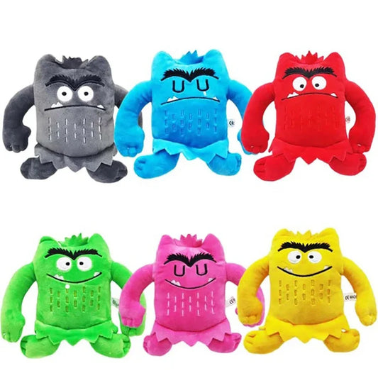 Lot de 6 poupées monstres en peluche Kawaii pour enfants Paradis Rigolo