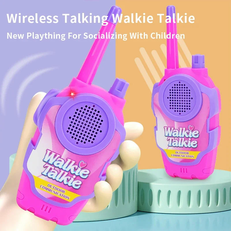 Jouet interactif de Talkie-Walkie pour parent-enfant 2 pièces Paradis Rigolo