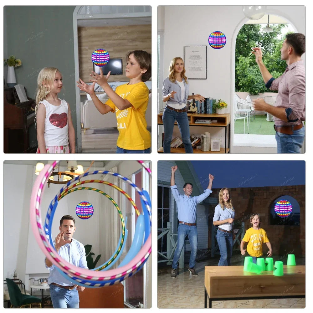 Boule magique volante avec LED pour toute la famille Paradis Rigolo