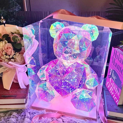 Lumière LED au beurre d'Ours en peluche pour filles Paradis Rigolo