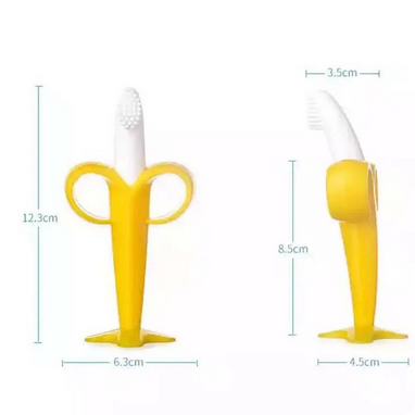 Brosse à dent en silicone pour bébés Paradis Rigolo