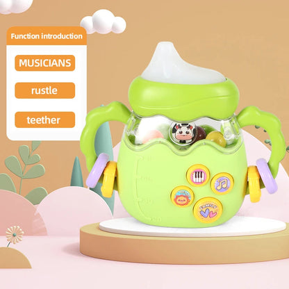 Hochet de Biberon musical pour bébés Paradis Rigolo